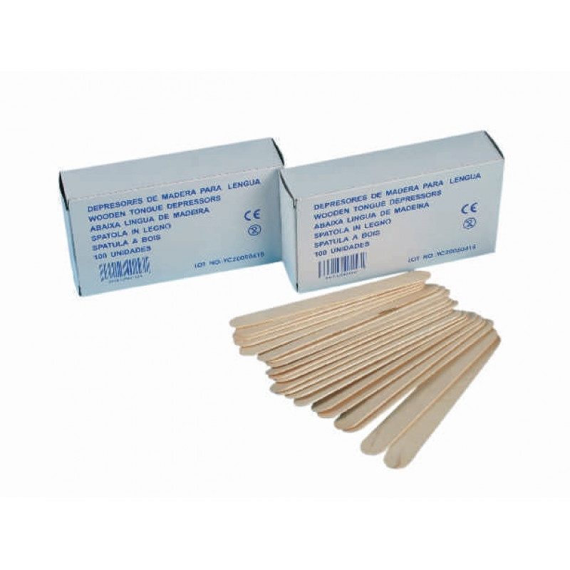 Σπάτουλες ξύλινες (100τεμ.)